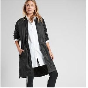 Athleta PrimaLoft Mountain Summit Parka Jacket in Black Sz M